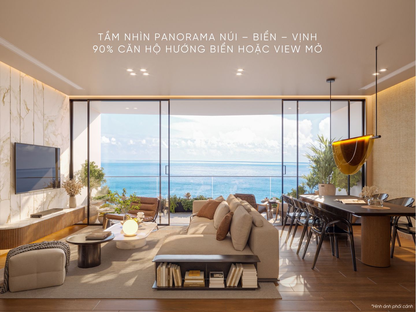 Phối cảnh căn hộ Alora Nha Trang