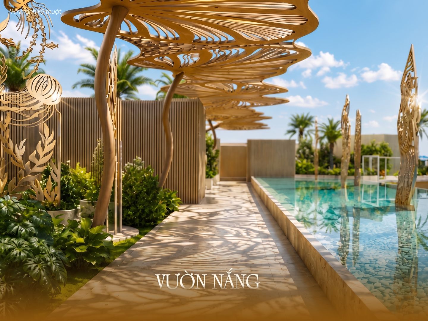 Phối cảnh Vườn Nắng Alora Nha Trang